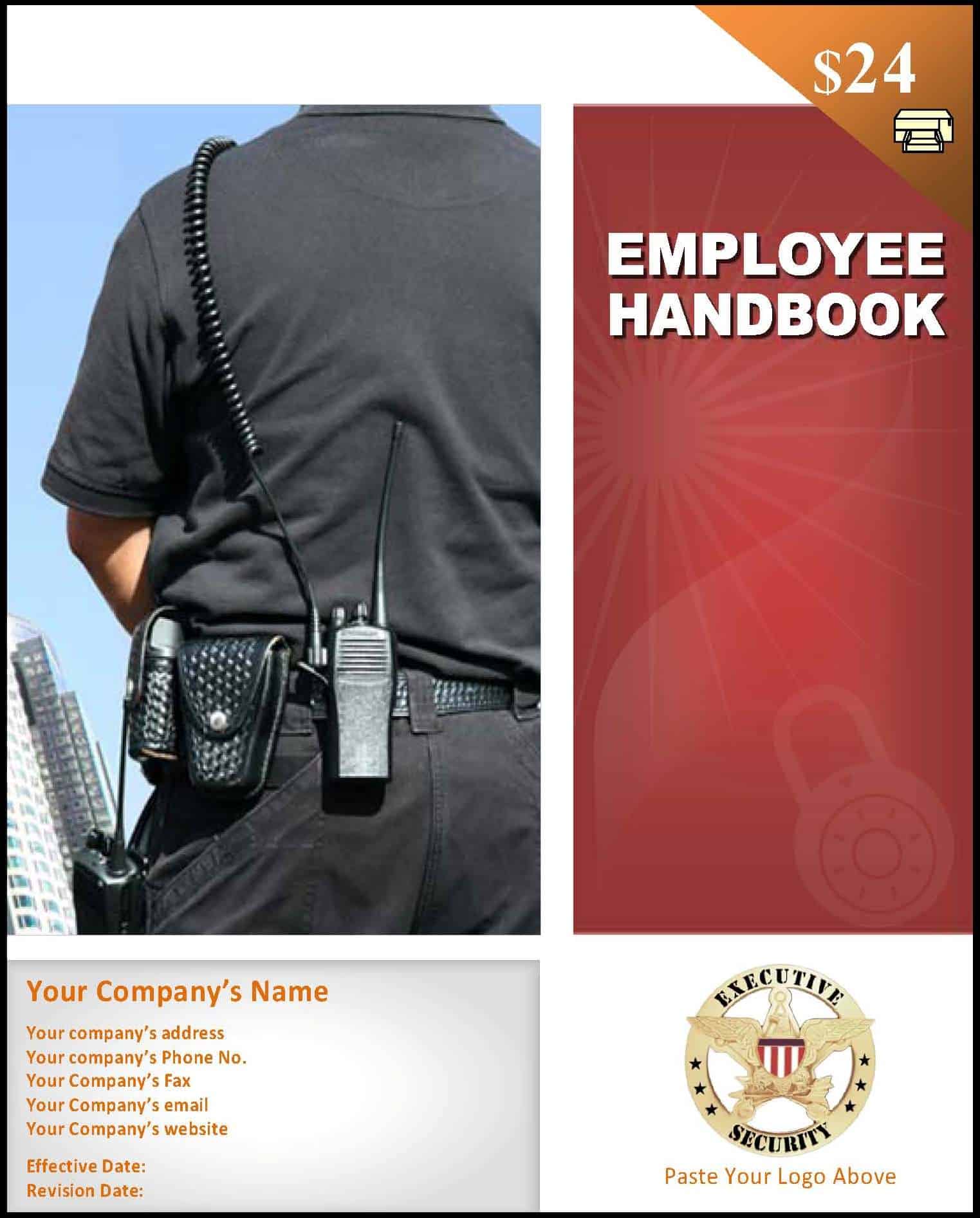 security guard employee handbook